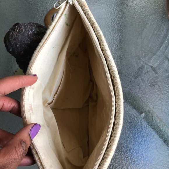 Vintage cream clutch - Picture 4 of 6